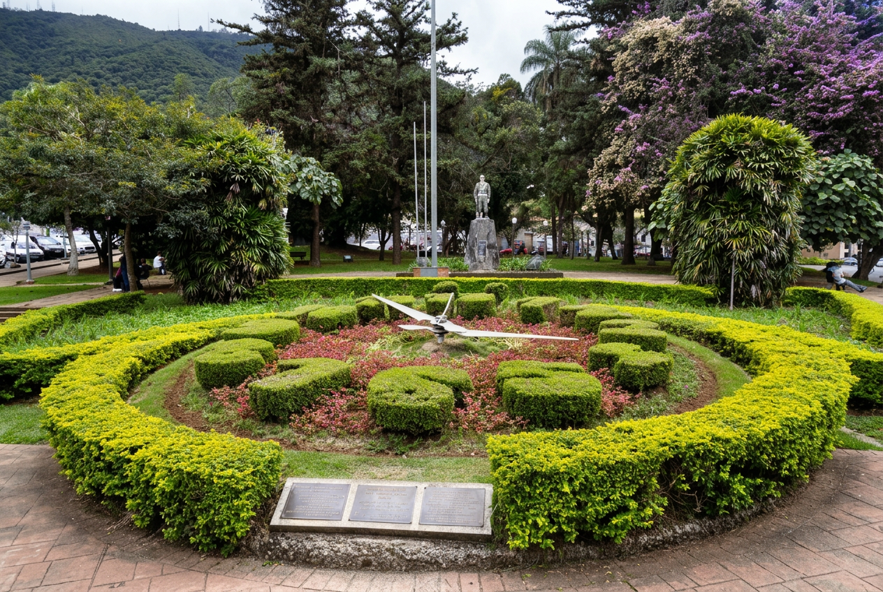 Relógio Floral —